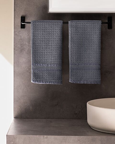 مجموعة أليسا مكونة من 2 منشفة يد - 0