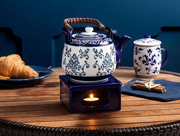 Chauffe-thé carré Ravi - 0