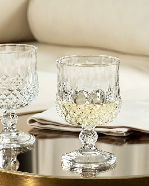 Audrey Set of 4 Short Wine Glasses - 0