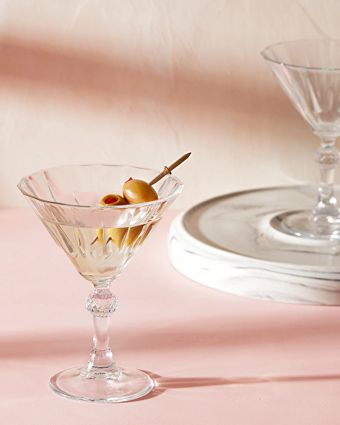 Ensemble Voyage de 4 verres à Martini - 0