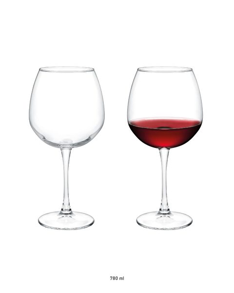 Ensemble De 2 Verres À Vin Rouge Benvenuto - 1