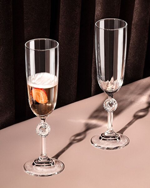 Lavinia 4-piece Champagne Glass Set - 3