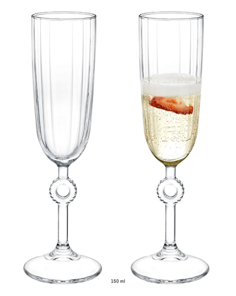 Lavinia 4-piece Champagne Glass Set - 5