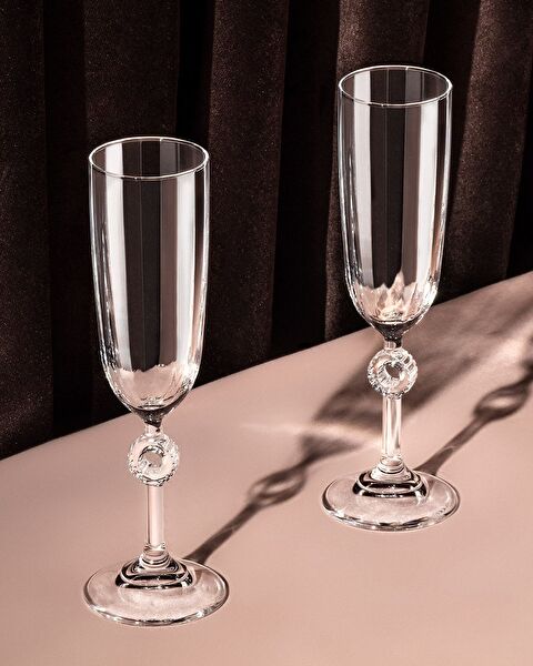 Lavinia 4-piece Champagne Glass Set - 2