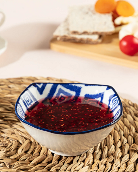 Rêve Bleu Carre Bowl - 0