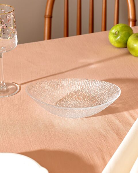 Granville Oval Bowl - Transparent - 20x13 cm - 0