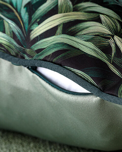 Housse de Coussin Zèbre - Vert - 43x43 cm - 4