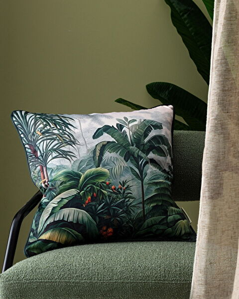 Oasis Throw Pillow Cover - Green - 43x43 cm - 0