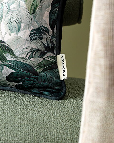 Feuilles Throw Pillow Cover - Green - 30x50 cm - 2