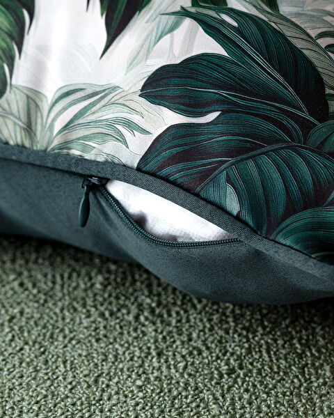 Feuilles Throw Pillow Cover - Green - 30x50 cm - 4