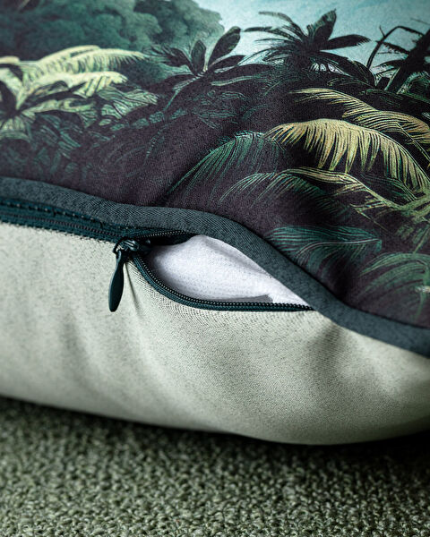 Paradis Throw Pillow Cover - Green - 30x50 cm - 4