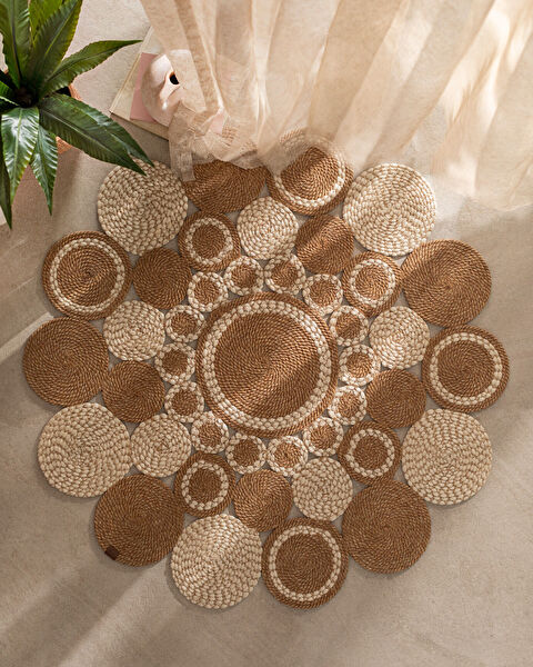 Alsace Round Pinned Rug - 0