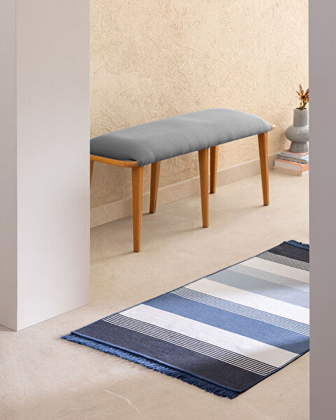 Rontalon Fringed Woven Rug - 0