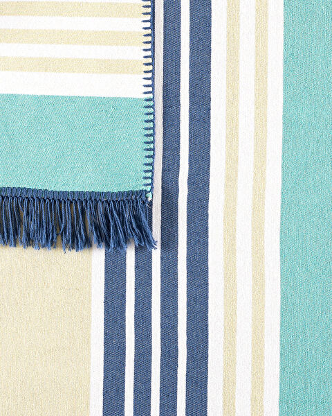 Chagnon Fringed Woven Rug - 5