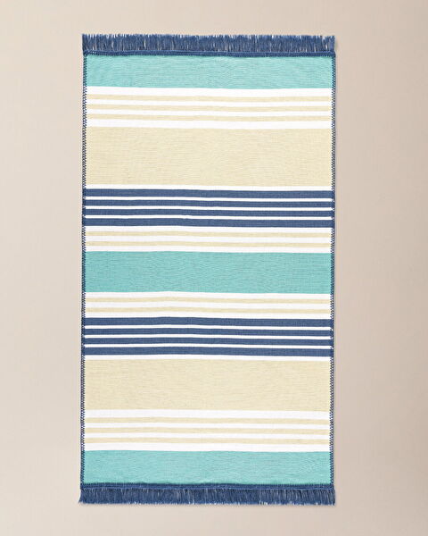 Chagnon Fringed Woven Rug - 4