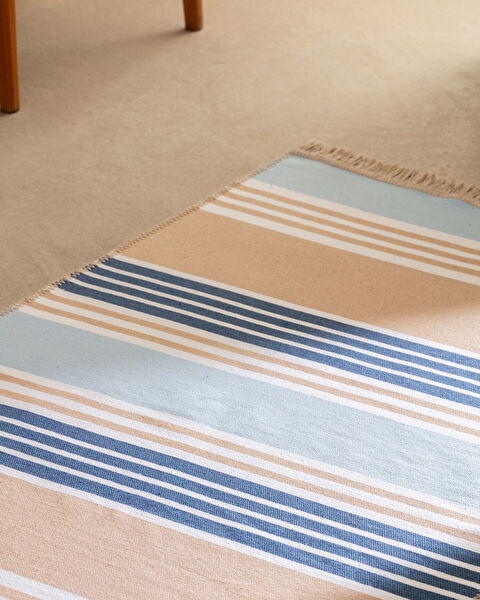 Chagnon Fringed Woven Rug - 1