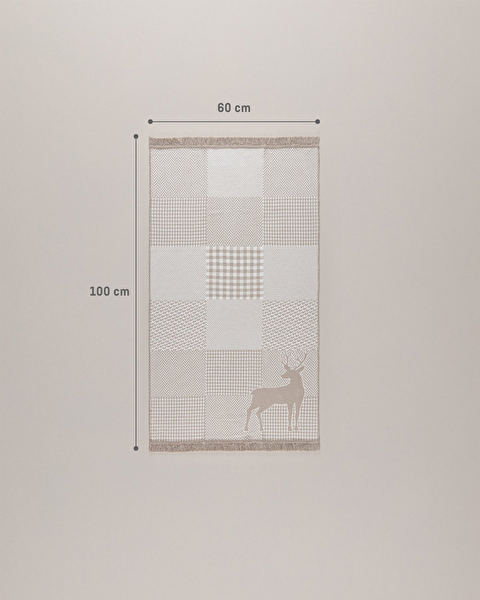 Pétale Saçaklı Dokuma Kilim - 3