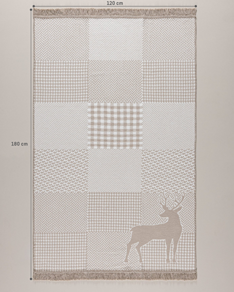 Pétale Saçaklı Dokuma Kilim - 3