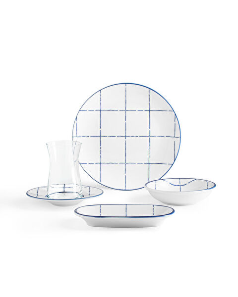 Azurine 26 Piece Breakfast Set - 6
