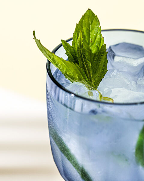 Domme 2-Piece Plastic Cup - Dark Blue - 385 ml - 2