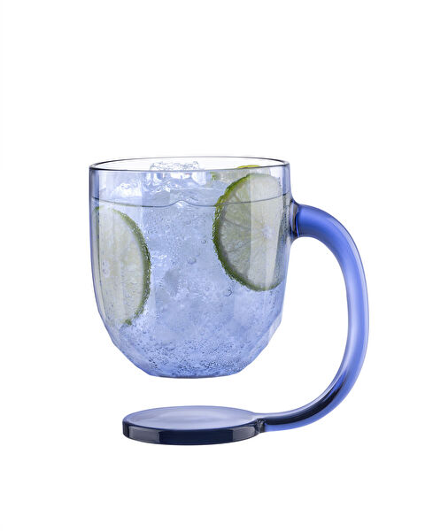 Domme 2-Piece Plastic Cup - Dark Blue - 385 ml - 4