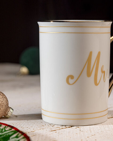 Reve Rona Mug - White/Gold - 280 ml - 3