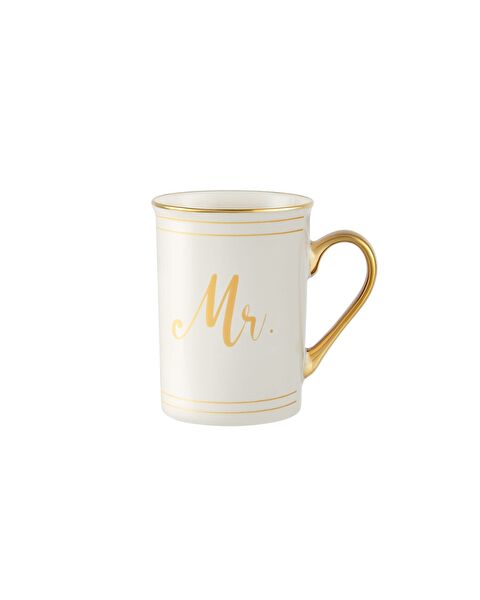 Reve Rona Mug - White/Gold - 280 ml - 0