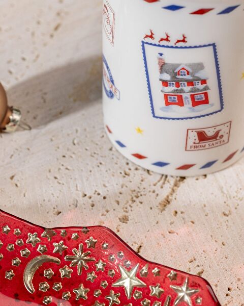 Reve Lucien Mug - White/Blue - 280 ml - 2