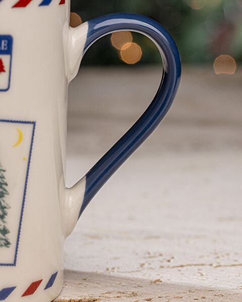 Reve Lucien Mug - White/Blue - 280 ml - 4