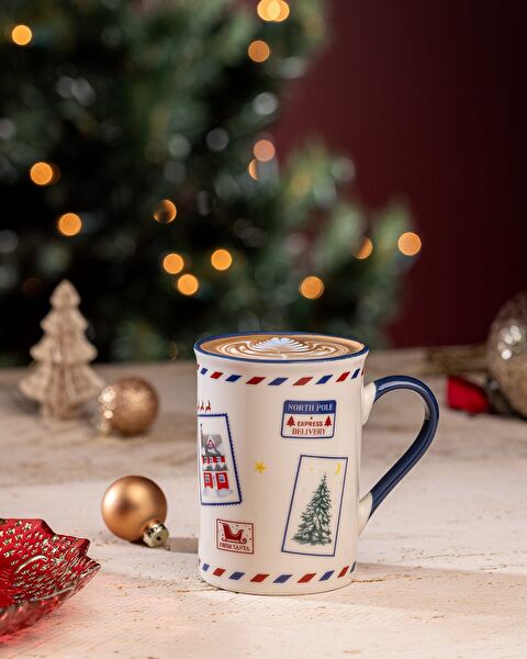 Reve Lucien Mug - White/Blue - 280 ml - 1