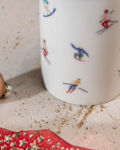 Reve Emilo Mug - White/Blue - 280 ml - 2