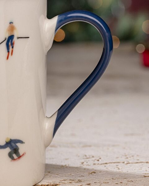 Reve Emilo Mug - White/Blue - 280 ml - 4