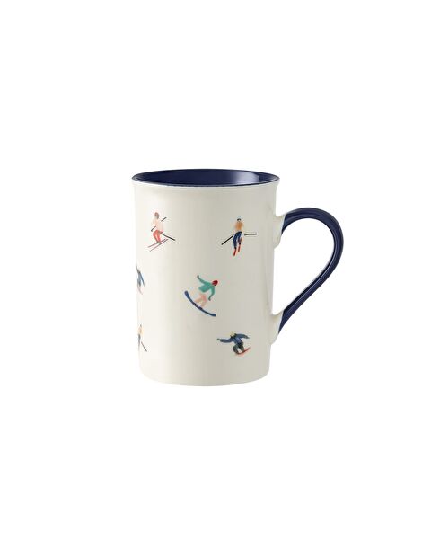 Reve Emilo Mug - White/Blue - 280 ml - 0