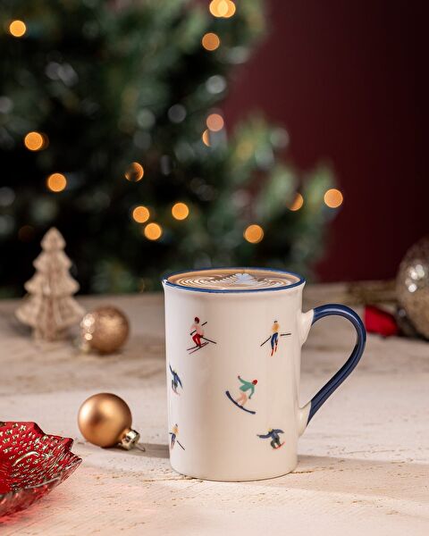 Reve Emilo Mug - White/Blue - 280 ml - 0