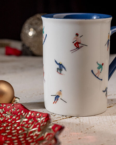 Reve Emilo Mug - White/Blue - 280 ml - 2