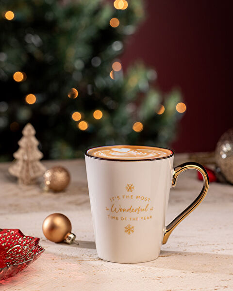 Espoir Dory Mug - White/Red - 330 ml - 0