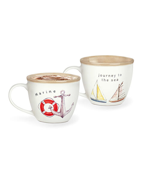 Marine Jardin 2-Piece Mug Set - 1