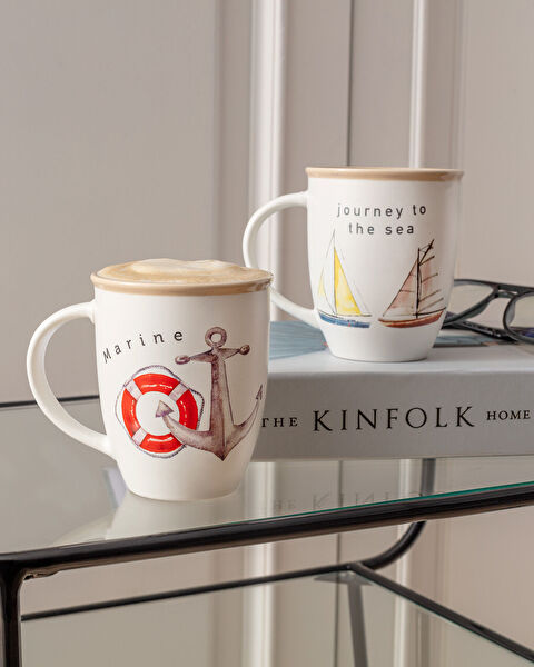 طقم مج مكون من قطعتين من مارين جاردين جروس - 0