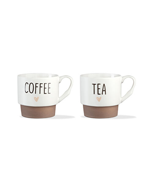 Natural 2-Piece Mug Set - 3