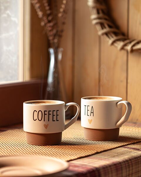 Natural 2-Piece Mug Set - 0