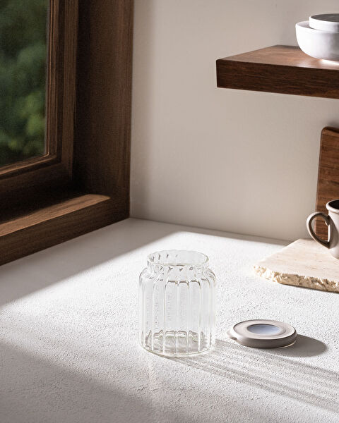 Voyana Optical Borosilicate Glass Jar 10cm - 1