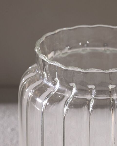 Voyana Optical Borosilicate Glass Jar 10cm - 3