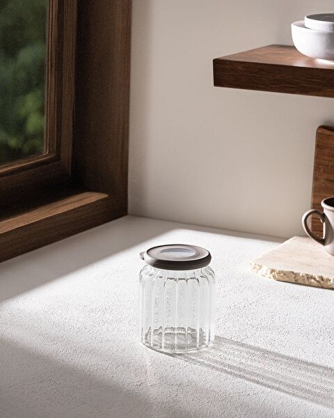 Voyana Optical Borosilicate Glass Jar 10cm - 0