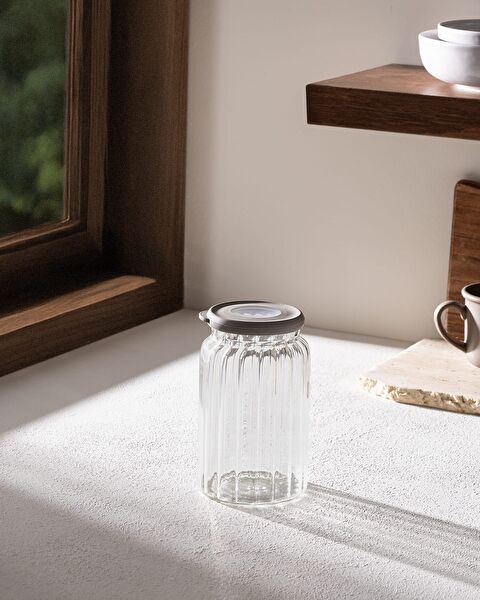 Voyana Optical Borosilicate Glass Jar 14cm - 0