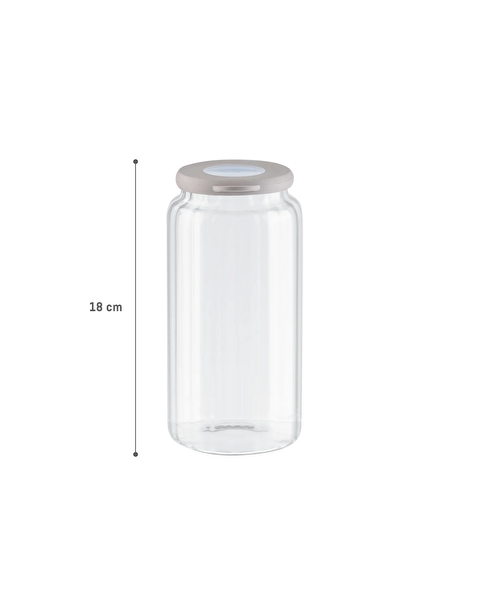 Voyana Optische Pot van Borosilicaatglas - 960 ml - 7