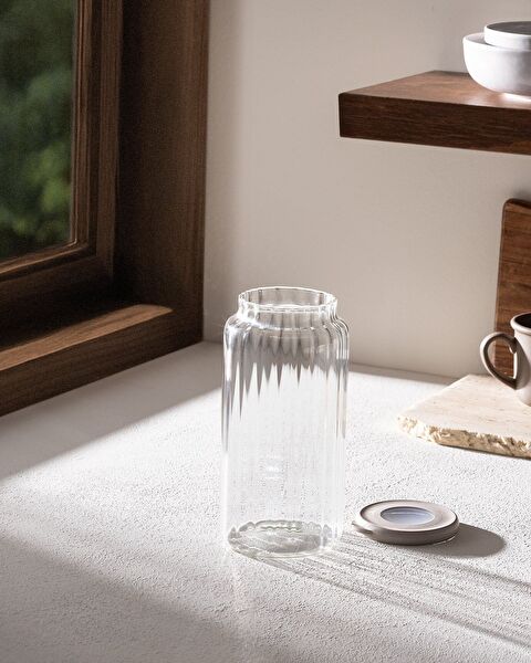 Voyana Optische Pot van Borosilicaatglas - 960 ml - 1