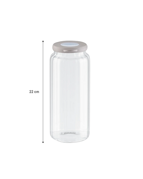 Voyana Optic borosilicaatglazen pot - 1200 ml - 7