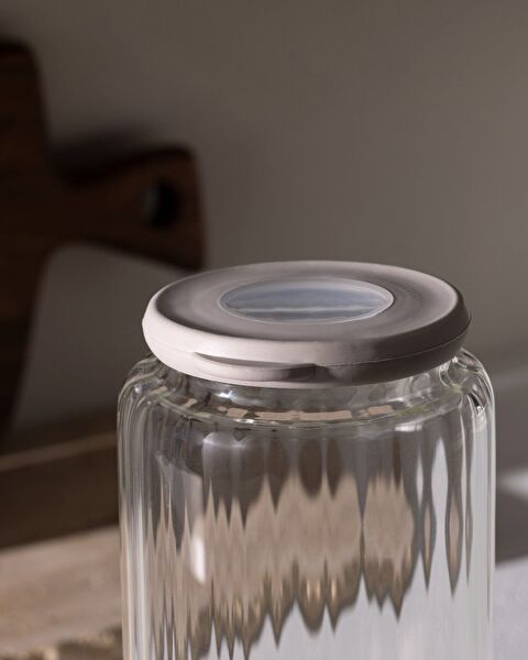 Voyana Optic borosilicaatglazen pot - 1200 ml - 2