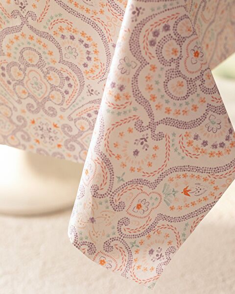 Ancre Pvc Masa Örtüsü - Mor - 100x140 cm - 2