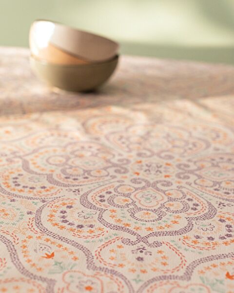 Ancre Pvc Masa Örtüsü - Mor - 100x140 cm - 1